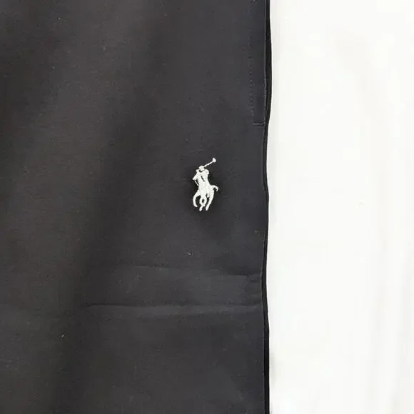 Polo Ralph Lauren Double-Knit Jogger Pants – Size L Black - Picture 5 of 11